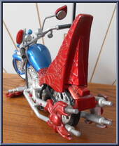 Web Cycle (Chopper) from Amazing Spider-Man - Vehicles manufactured by Toy Biz [Loose]