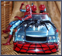 Web Stinger from Amazing Spider-Man - Vehicles manufactured by Toy Biz [Loose]