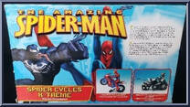 X-Treme Cycle from Amazing Spider-Man - Vehicles manufactured by Toy Biz [Back]