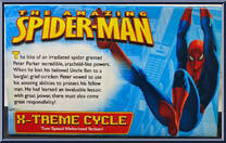 X-Treme Cycle from Amazing Spider-Man - Vehicles manufactured by Toy Biz [Back]