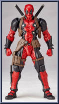Deadpool from Amazing Yamaguchi Revoltech - Marvel manufactured by Kaiyodo [Loose]