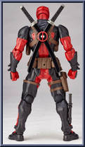 Deadpool from Amazing Yamaguchi Revoltech - Marvel manufactured by Kaiyodo [Loose]