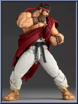 Ryu from Amazing Yamaguchi Revoltech - Street Fighter 6 manufactured by Kaiyodo [Loose]