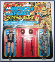 Enemy Leader / Undersea Officer from American Defense - Demon Enemy manufactured by Agglo [Front]