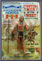 Brave Warrior (Spear) from American Heroes - Super-Flex manufactured by Lakeside Toys [Front]
