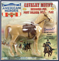 Cavalry Mount (Tan Horse) from American Heroes - Super-Flex manufactured by Lakeside Toys [Front]