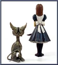 Alice (Small eyes) & Chesire Cat  from American McGee's Alice - Series 1 manufactured by Milo's Workshop [Loose]
