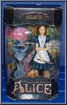 Alice (Small eyes) & Chesire Cat  from American McGee's Alice - Series 1 manufactured by Milo's Workshop [Front]