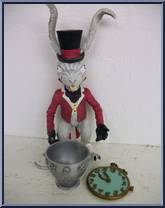 White Rabbit (Red Jacket) from American McGee's Alice - Series 4 manufactured by Milo's Workshop [Loose]