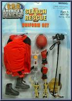Search + Rescue from America's Finest - Uniform Sets manufactured by 21st Century Toys [Front]