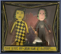 Mark Beyer's Amy + Jordan Figure Set from Amy + Jordan - Basic Series manufactured by Dark Horse Comics [Front]