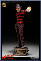 Freddy Krueger (with Skull) from A Nightmare on Elm Street - Premium Format Figures - Sideshow Exclusives manufactured by Sideshow [Loose]
