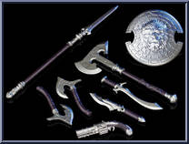 Iron Weapon Set Action Figure