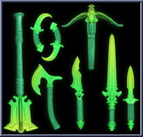 Radiation Weapon Set Action Figure
