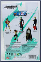 Shanks from Anime Heroes - One Piece manufactured by Bandai [Back]