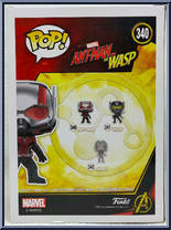 Ant-Man (Unmasked) (Chase) from Ant-Man - Ant-Man and the Wasp Pop! manufactured by Funko [Back]