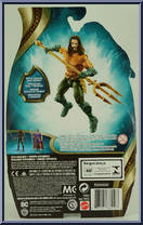 Aquaman from Aquaman Movie - Basic Series manufactured by Mattel [Back]