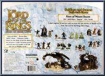 Fires of Mount Doom from Armies of Middle Earth - Soldiers and Scenes - Wave 7 manufactured by Play Along [Back]