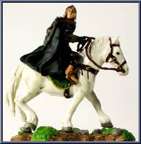 Merry in Rohan Armor on Pony Action Figure