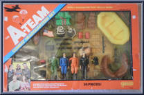 Combat Headquarters Set from A-Team - 3 3/4" Scale - Accessories manufactured by Galoob [Loose]