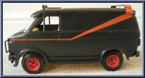 Tactical Van Play Set from A-Team - 3 3/4" Scale - Accessories manufactured by Galoob [Loose]