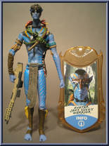Avatar Jake Sully Warrior Action Figure