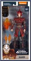 Zuko (Gold Label) from Avatar the Last Airbender - 7" Scale manufactured by McFarlane [Front]