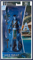 Jake Sully (Reef Battle) from Avatar - The Way of Water - Basic Series manufactured by McFarlane [Front]