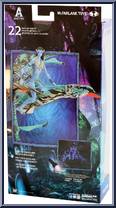 Neytiri from Avatar - The Way of Water - Basic Series manufactured by McFarlane [Back]