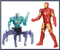 Iron Man Mark 43 Vs Sub-Ultron 001 from Avengers - Age of Ultron - 2.5" Sub-Ultron Packs manufactured by Hasbro [Loose]