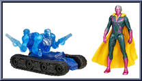Vision Vs Sub-Ultron 011 from Avengers - Age of Ultron - 2.5" Sub-Ultron Packs manufactured by Hasbro [Loose]