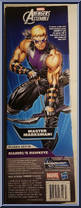 Hawkeye from Avengers Assemble - Titan Hero Series manufactured by Hasbro [Back]
