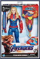 Captain Marvel from Avengers - Endgame - Titan Hero Series manufactured by Hasbro [Front]