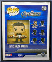 Bruce Banner (Victory Shawarma) (Deluxe) from Avengers - Avengers Pop! manufactured by Funko [Back]