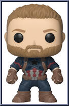 Captain America from Avengers - Avengers Infinity War Pop! manufactured by Funko [Loose]