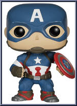 Captain America from Avengers - Avengers Age of Ultron Pop! manufactured by Funko [Loose]