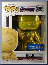 Hulk (Gauntlet) (Yellow Chrome) from Avengers - Avengers Endgame Pop! manufactured by Funko [Front]