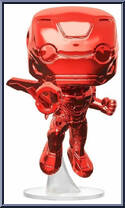 Iron Man (Mark L) (Red Chrome) from Avengers - Avengers Infinity War Pop! manufactured by Funko [Loose]