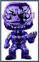 Thanos (Gauntlet) (Purple Chrome) from Avengers - Avengers Infinity War Pop! manufactured by Funko [Loose]