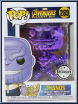 Thanos (Gauntlet) (Purple Chrome) from Avengers - Avengers Infinity War Pop! manufactured by Funko [Front]