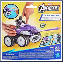 Black Panther (Claw Strike ATV) from Avengers - Epic Hero Series manufactured by Hasbro [Back]