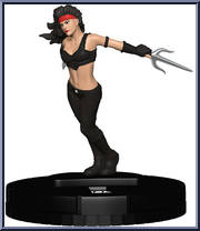 Elektra (Black) from Avengers - HeroClix - Avengers / Defenders War manufactured by WizKids [Loose]