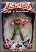 Wonder Man from Avengers - Basic Series manufactured by Toy Biz [Front]