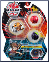 Aurelus Gorthion from Bakugan - Battle Planet - Starter Pack manufactured by Spinmaster [Front]