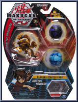 Aurelus Howlkor from Bakugan - Battle Planet - Starter Pack manufactured by Spinmaster [Front]
