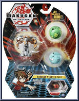 Aurelus Hydranoid from Bakugan - Battle Planet - Starter Pack manufactured by Spinmaster [Front]