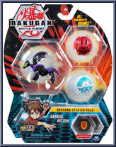 Darkus Kelion from Bakugan - Battle Planet - Starter Pack manufactured by Spinmaster [Front]