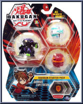 Darkus Lupitheon from Bakugan - Battle Planet - Starter Pack manufactured by Spinmaster [Front]