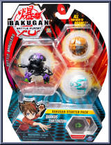 Darkus Turtonium from Bakugan - Battle Planet - Starter Pack manufactured by Spinmaster [Front]