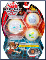 Diamond Gorthion from Bakugan - Battle Planet - Starter Pack manufactured by Spinmaster [Front]